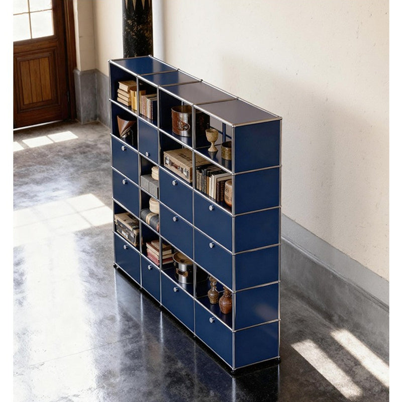 USM cabinet Bauhaus mid-century style bookcase modular combination living room display storage floor-to-ceiling wall bookcase one-piece customizable