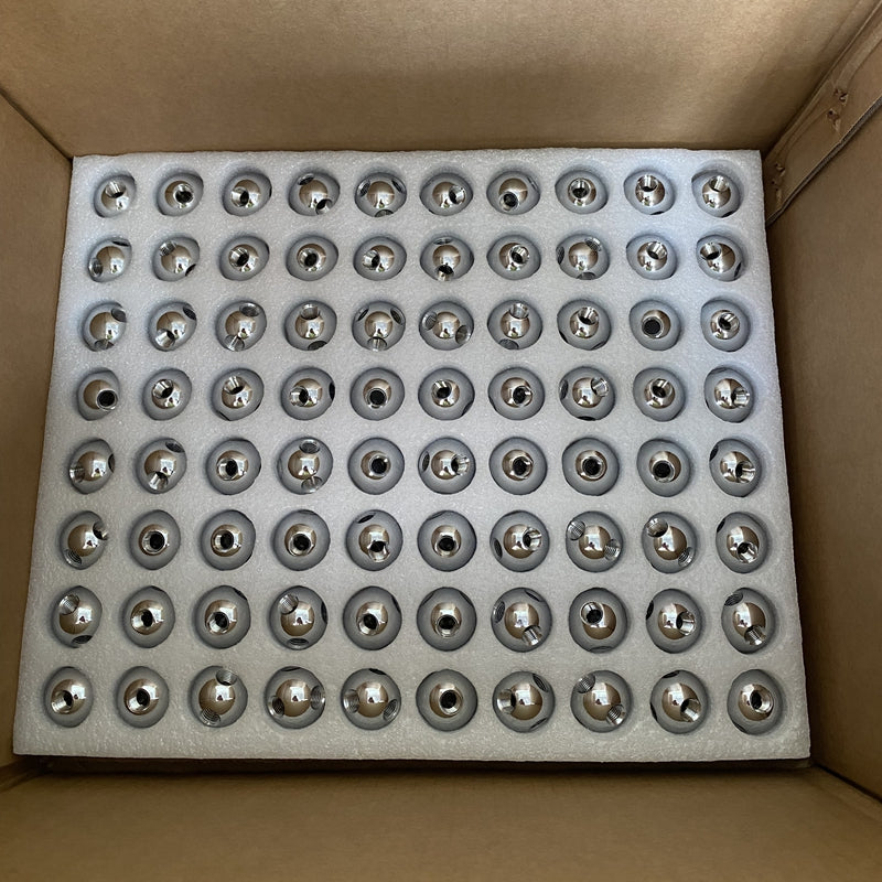 Modular furniture replacement hardware organized for bulk B2B supply