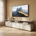 Custom modular steel TV cabinet and sideboard for interior projects