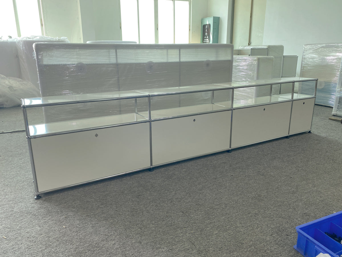Modular steel storage furniture